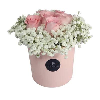 Only Roses Bloom Box - pink - Flowerplus.Co