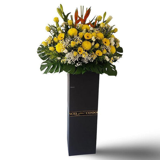 🕊️ Whispering - Sympathy Flower Stand - Flowerplus.Co