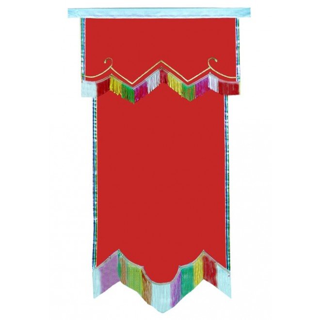 Opening Scroll | 双龙锦旗 - Flowerplus.Co