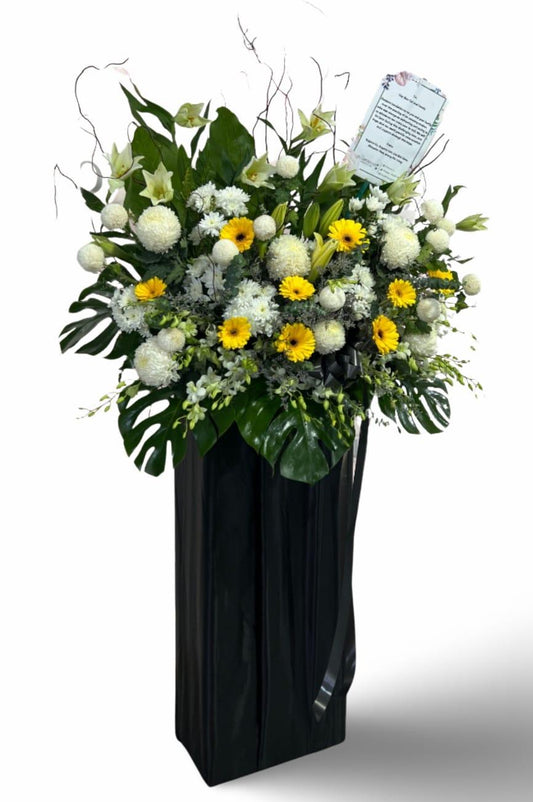 🕊️ Dearly - Sympathy Flower Stand - Flowerplus.Co