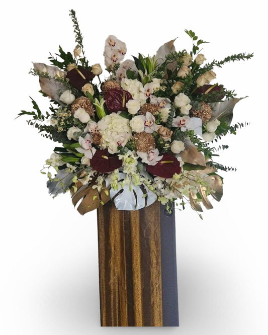 Enchanting Grand Opening Floral Stand - Flowerplus.Co