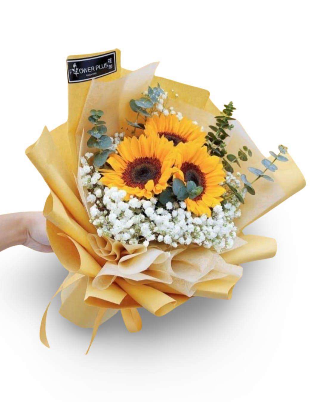 Bright sunflowers - Flowerplus.Co