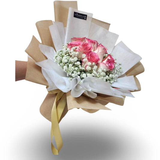 Classic Two Tone Rose - Flowerplus.Co