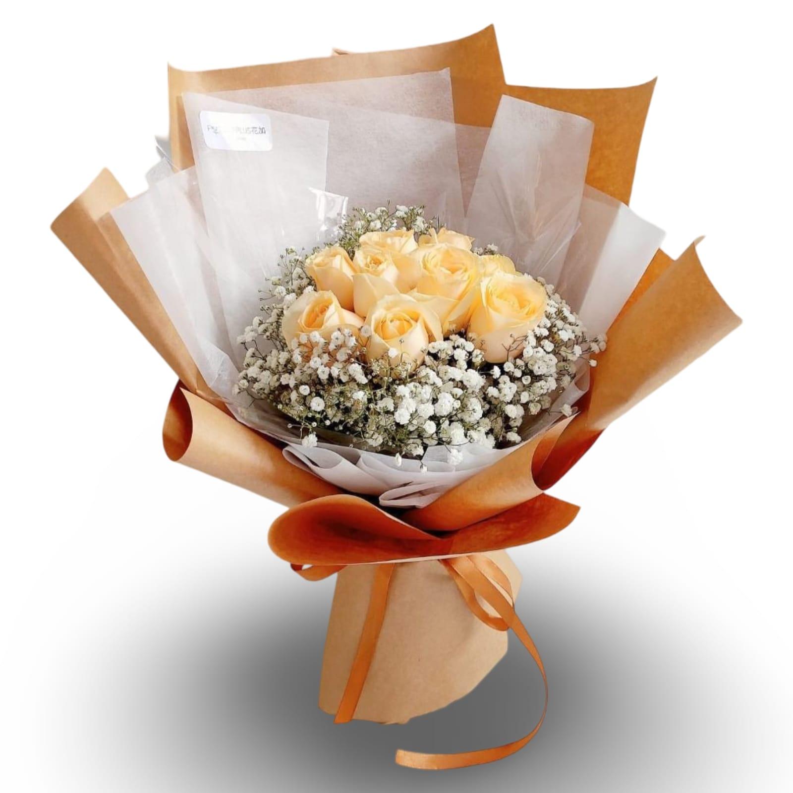 A Bouquet of Champange - Flowerplus.Co