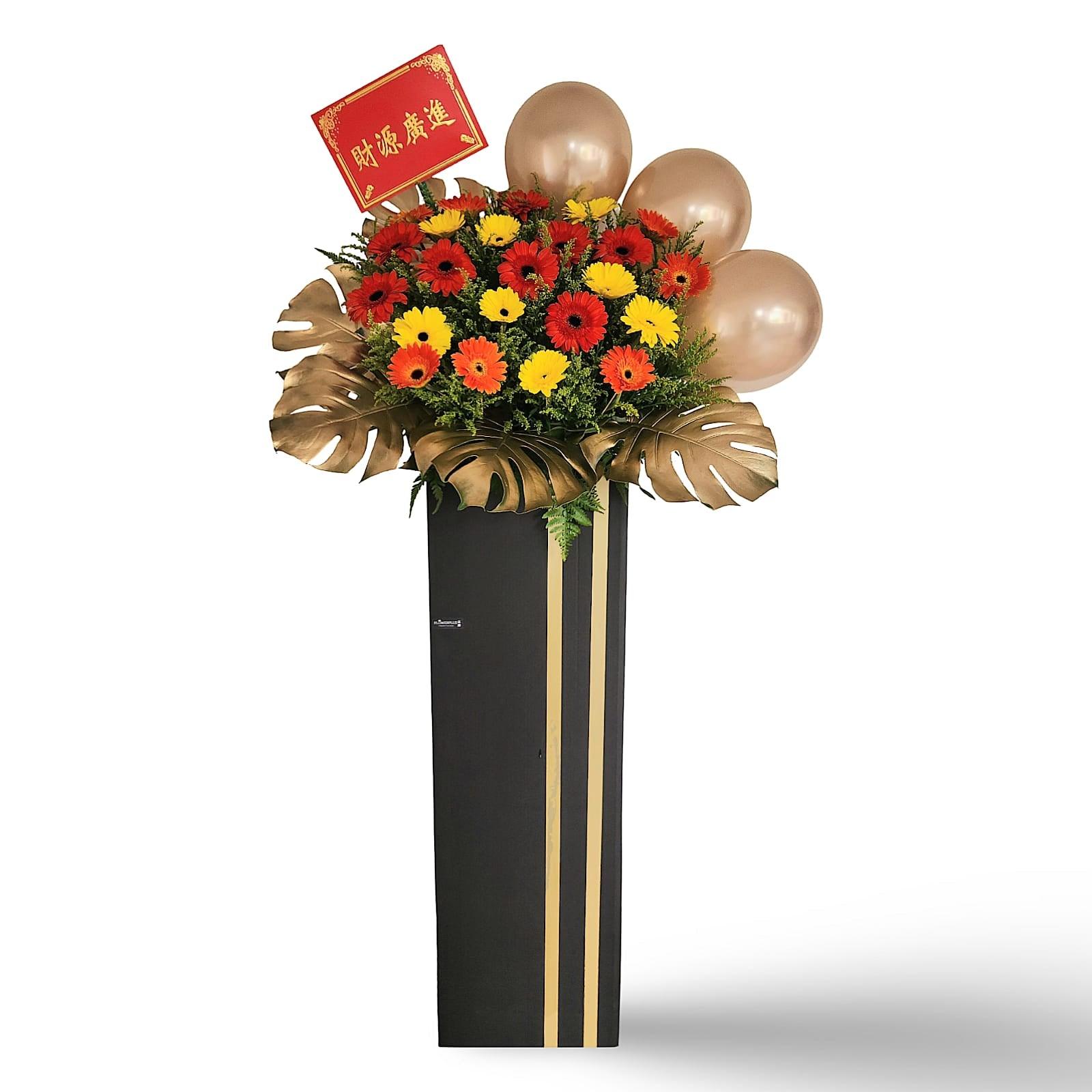 Good Fortune Grand Opening Floral Stand - Flowerplus.Co