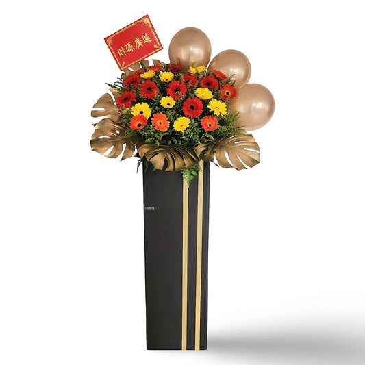 Good Fortune Grand Opening Floral Stand - Flowerplus.Co