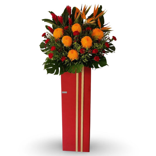 Great Fortune Grand Opening Floral Stand - Flowerplus.Co