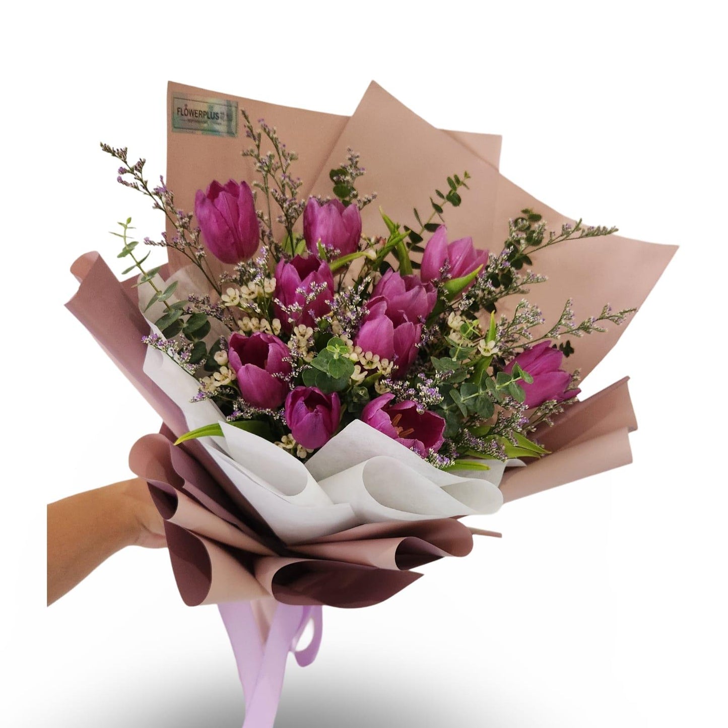 Violet Tulip - Flowerplus.Co