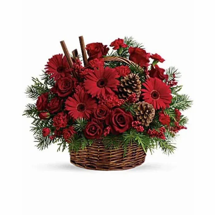 Joyful - Christmas Floral Arrangement - Flowerplus.Co