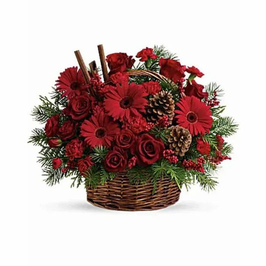 Joyful - Christmas Floral Arrangement - Flowerplus.Co