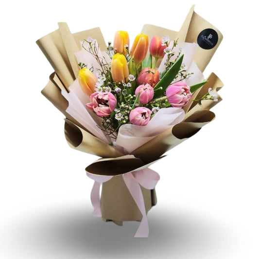 The Mix Tulips ( Happiness ) - Flowerplus.Co