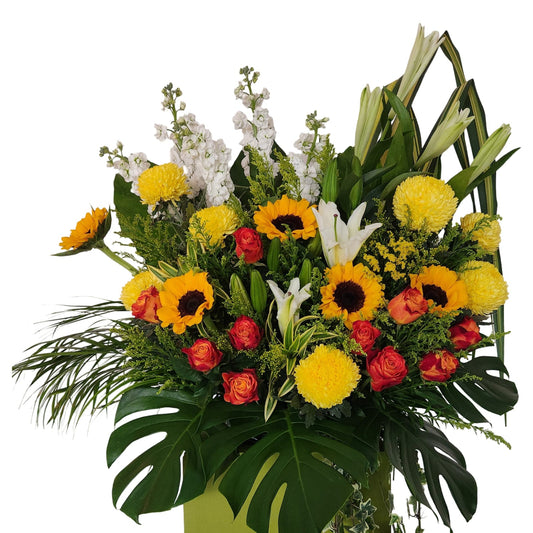 🕊️ Dedication - Sympathy Flower Stand - Flowerplus.Co