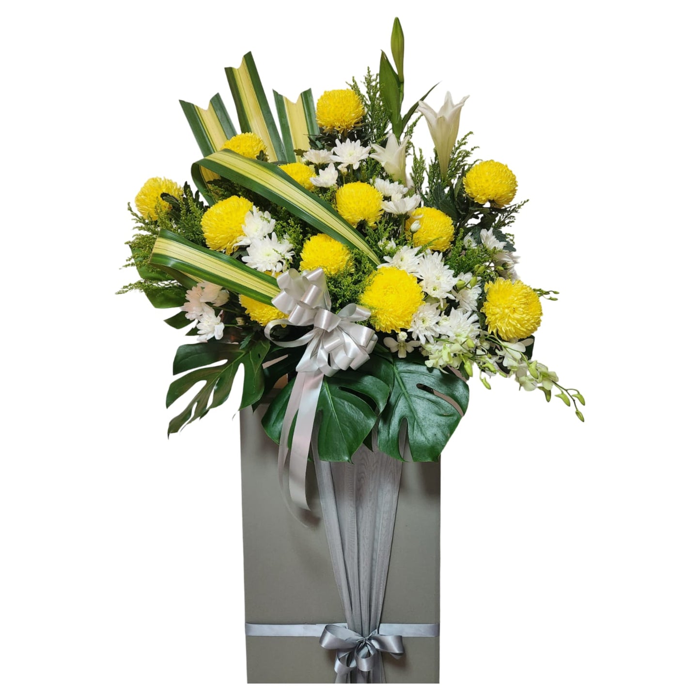 🕊️ Dignity - Sympathy Flower Stand - Flowerplus.Co
