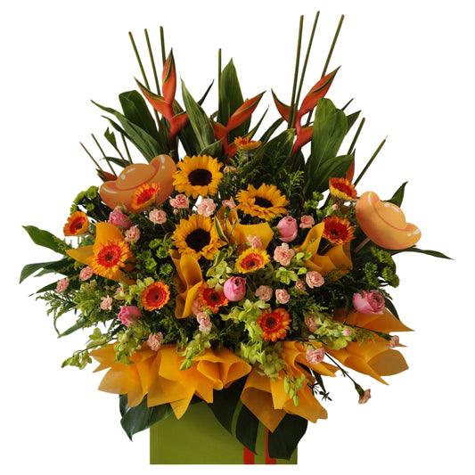 Celebration Grand Opening Floral Stand - Flowerplus.Co