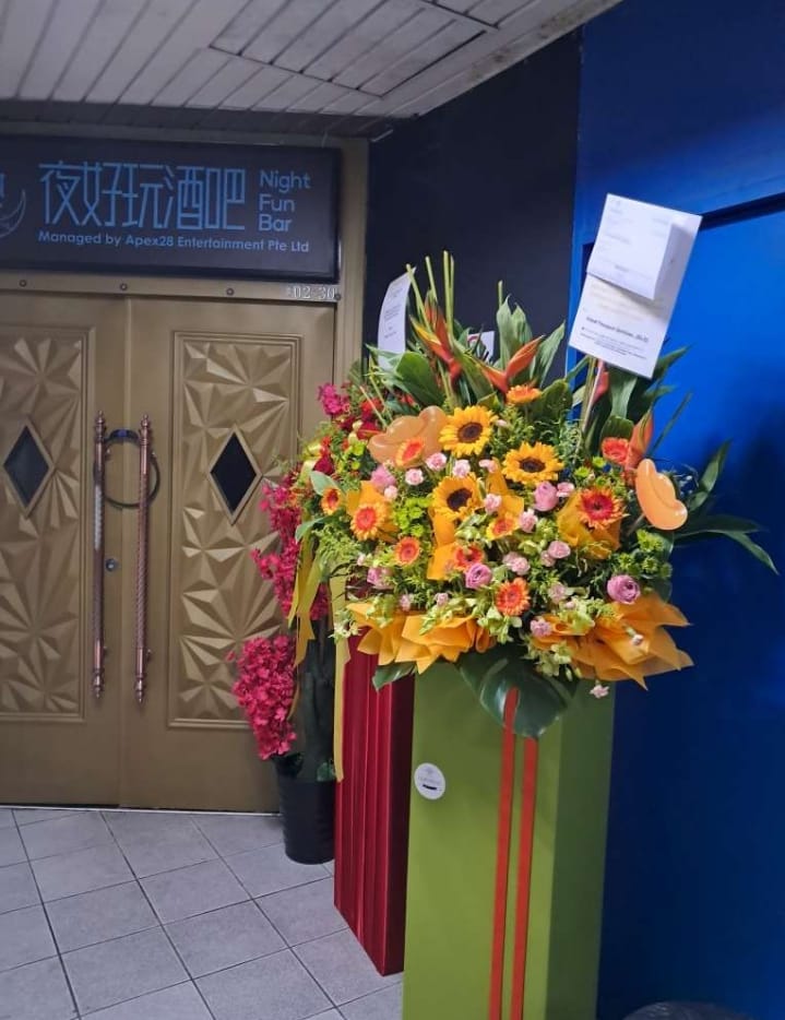 Celebration Grand Opening Floral Stand - Flowerplus.Co