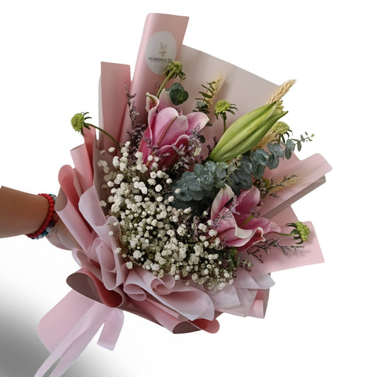 Romantic & Elegant Bouquet - ONLY SELF COLLECTION
