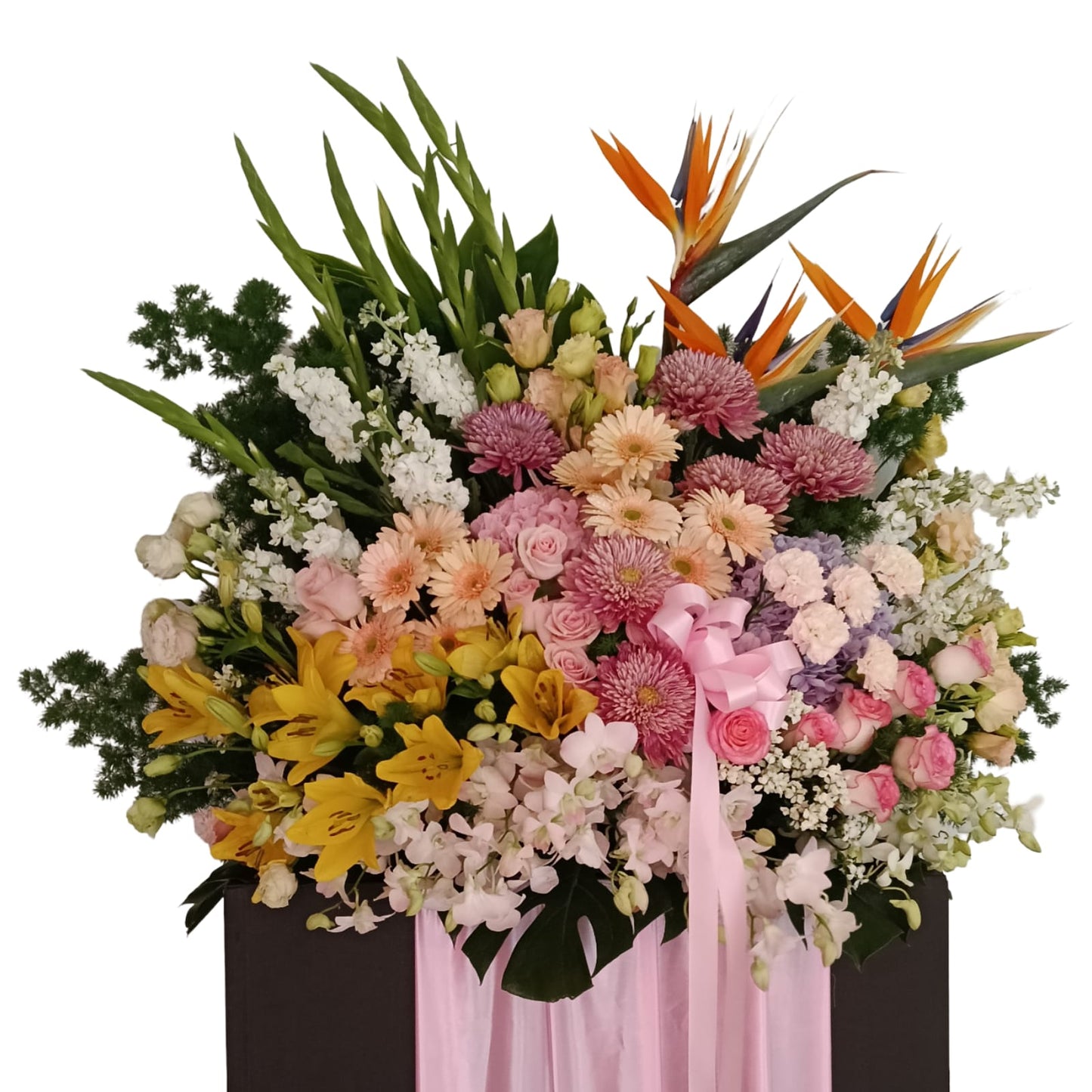 Heaven & Earth Funeral Sympathy flowers Stand