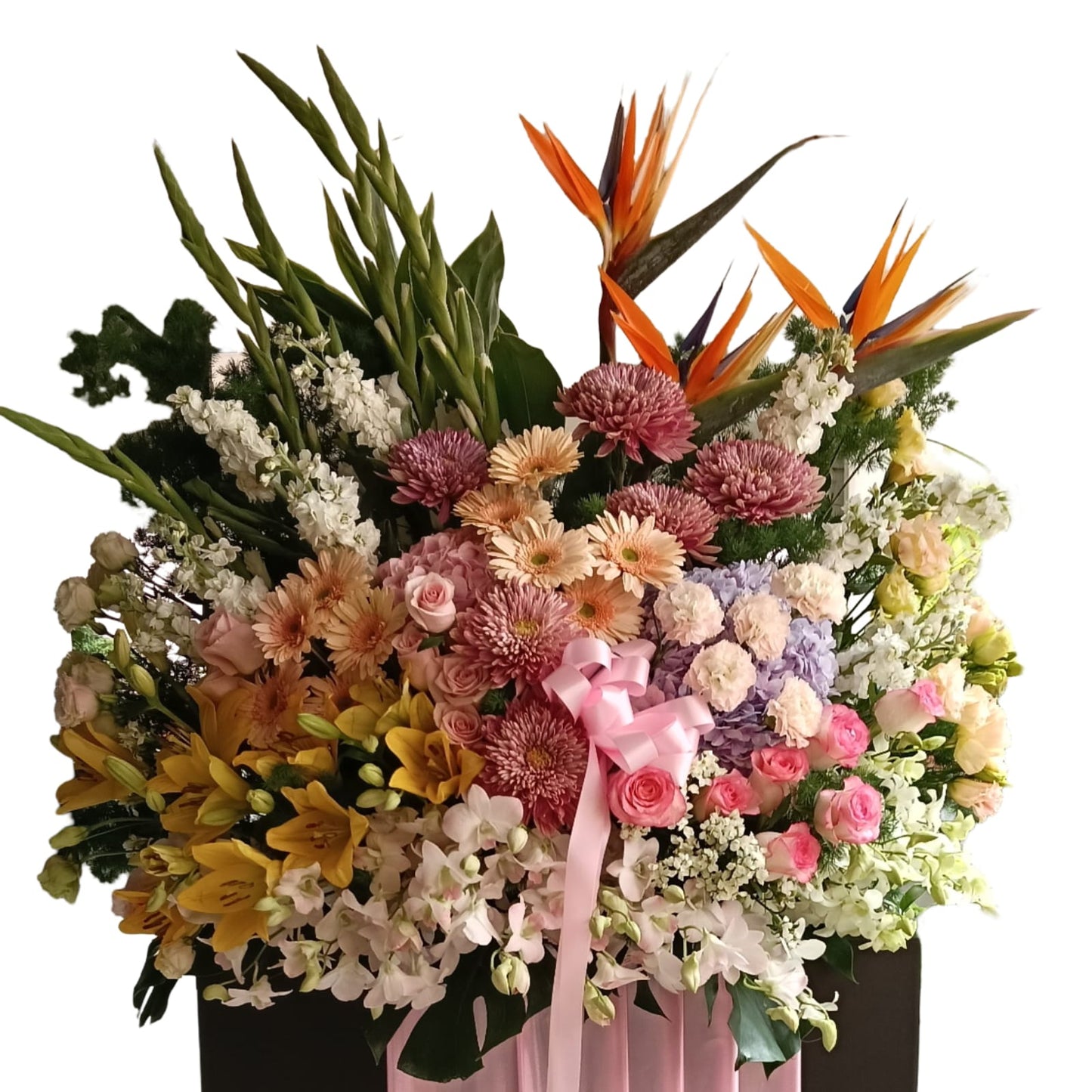 Heaven & Earth Funeral Sympathy flowers Stand