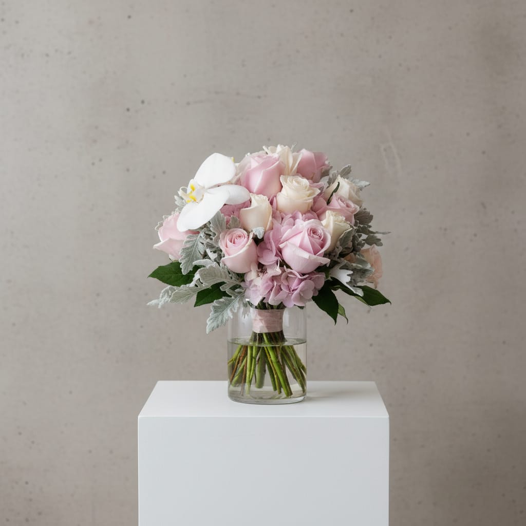 Spring Blossoms - vase floral arrangements