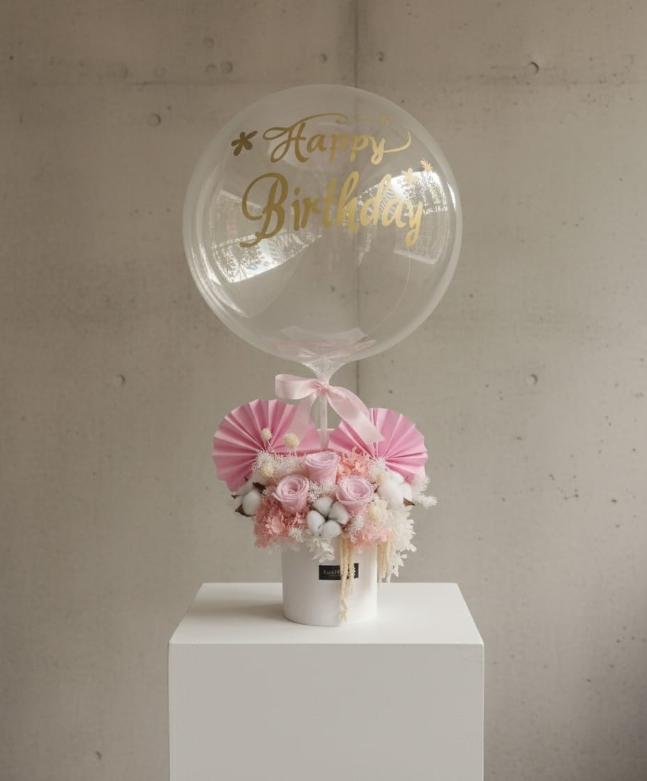 Hot Air Balloon - Preserved Flowers FNB