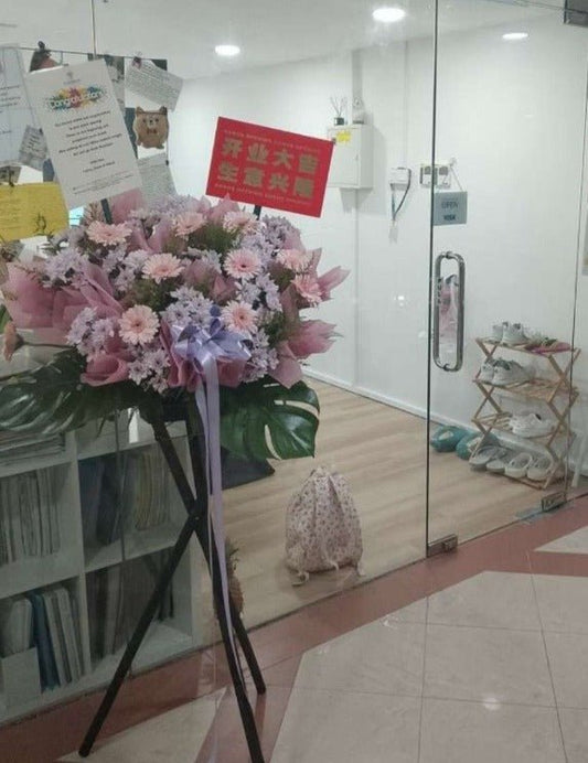 Fortunate Startup Grand Opening Flowers ( Pink ) - Flowerplus.Co
