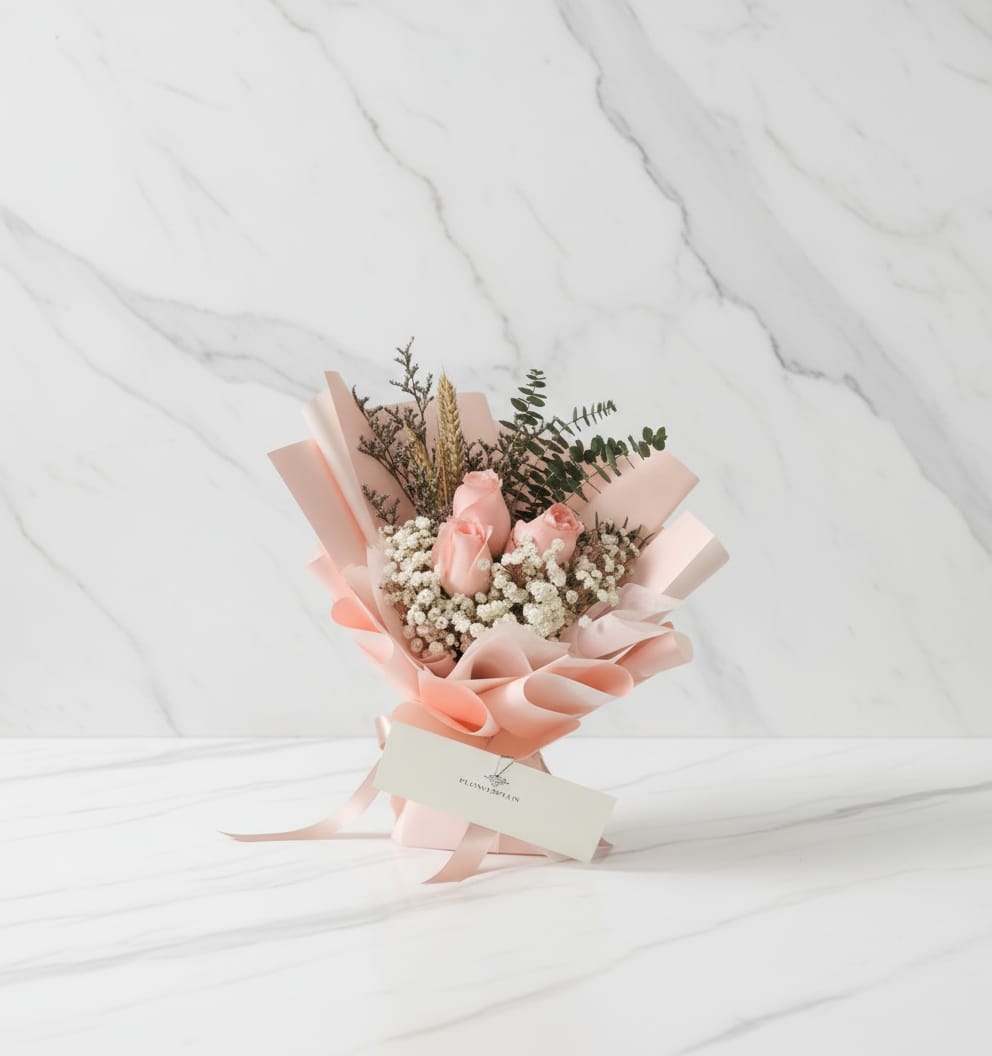 Gavrila Bouquet - ( Pink Rose ) ONLY SELF COLLECTION