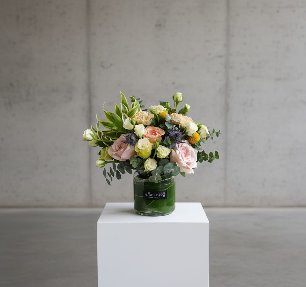 Bambino Yellow - vase floral arrangements