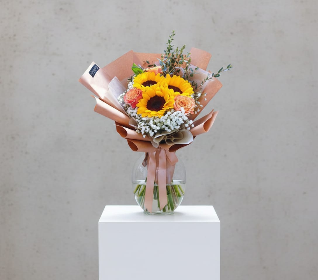 Bright smile sunflowers