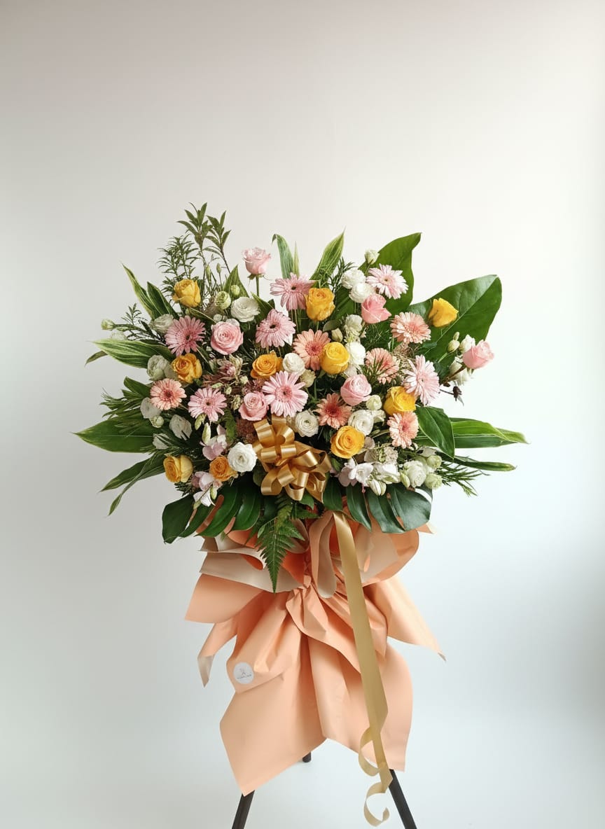 omakase Grand Opening Floral Stand