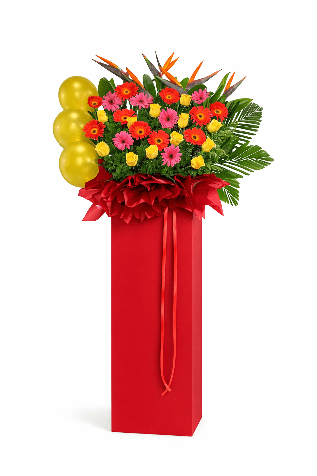 Majestic Blaze Grand Opening Floral Stand