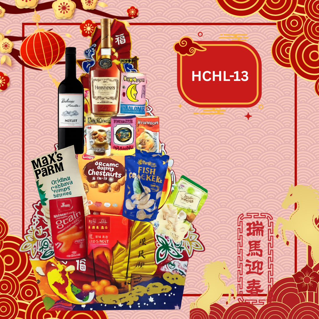 Gifting Luck CNY HUAT! Pyramid Hamper