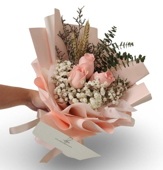 Gavrila Bouquet - ( Pink Rose ) ONLY SELF COLLECTION