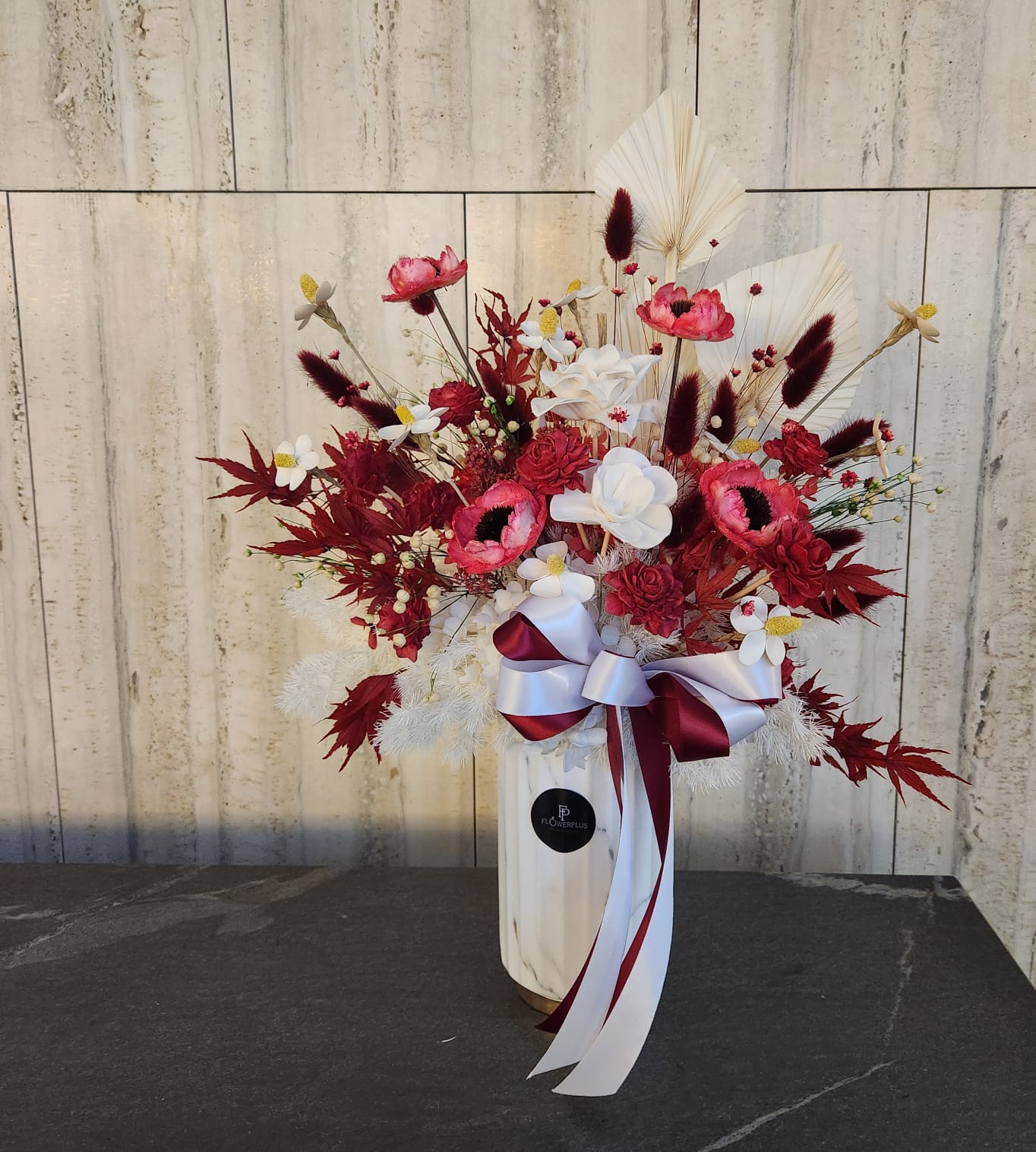 Phoebe - preserved Flower Arrangements - Flowerplus.Co