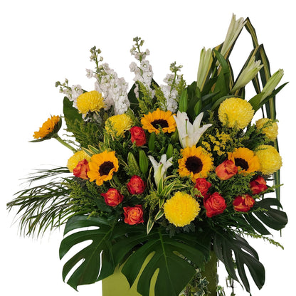 🕊️ Dedication - Sympathy Flower Stand