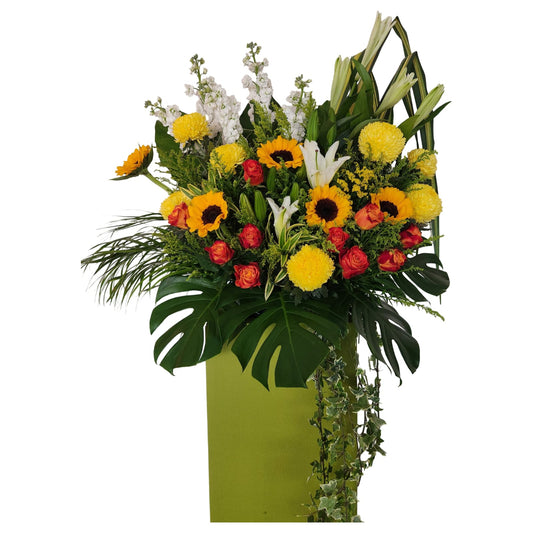 🕊️ Dedication - Sympathy Flower Stand