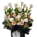🕊️ Peaceful Solace - Sympathy Flower Stand - Flowerplus.Co