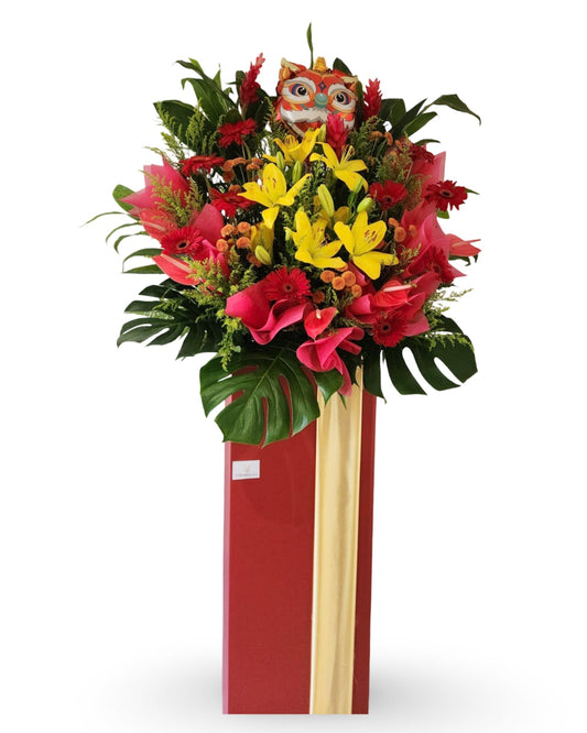 Simplistic Grand Opening Flowers - Flowerplus.Co