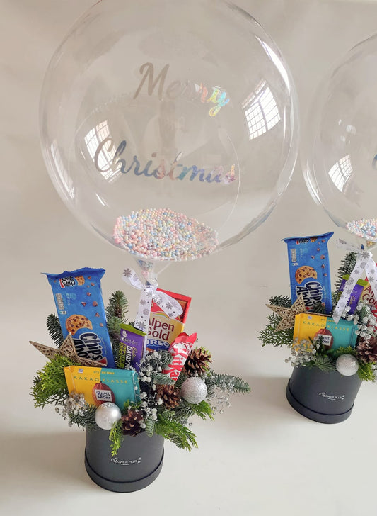 HoHoHo! Its Christmas  Hot Air Balloon Snack Box!