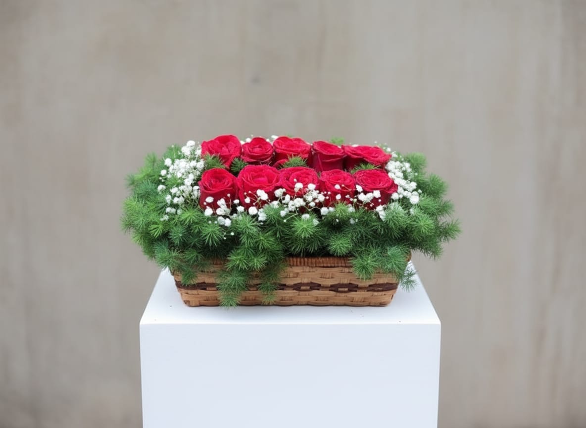 Roses In Box -  Be My Valentine's