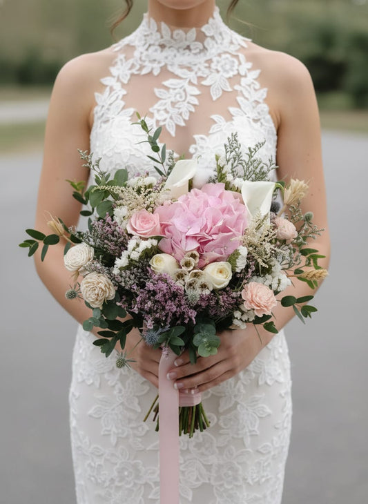 Fuss-free Bridal Flower Set