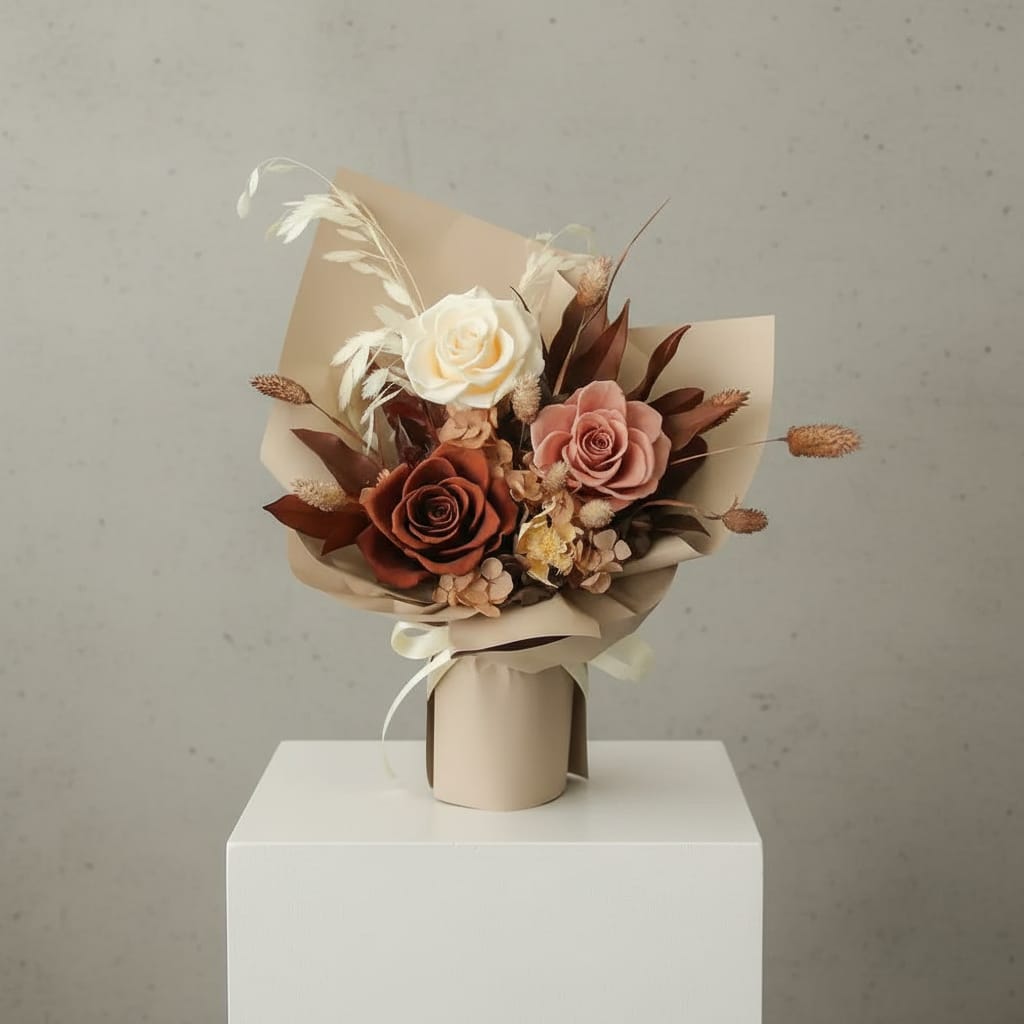 Crimson Forest (Preserved Flowers) - Be My Valentine's