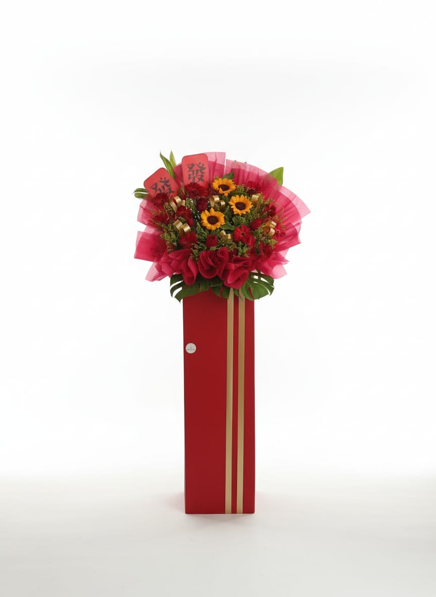 Rising Ambition - Grand Opening Floral Stand