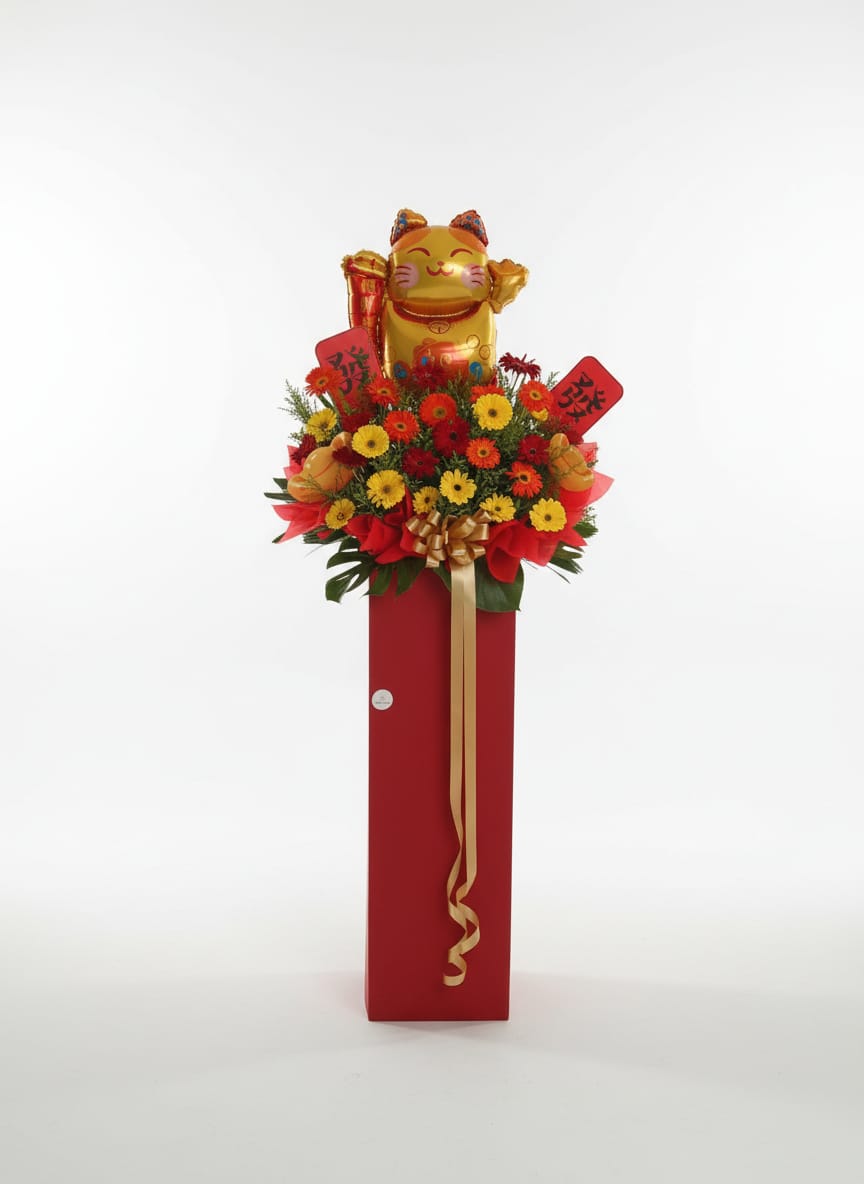 Vivid Prosperity -  Grand Opening Floral Stand