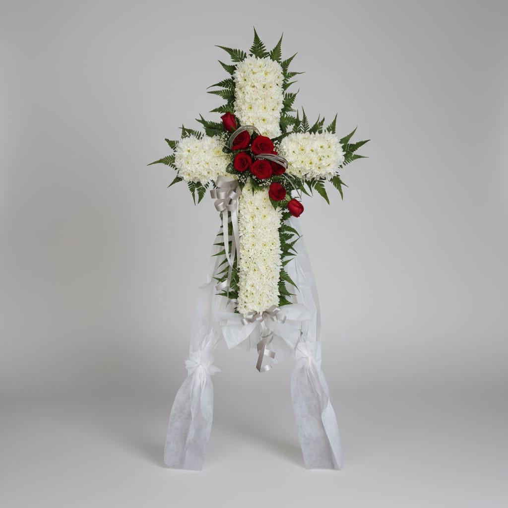 🕊️ Safely Home - Sympathy Flower Stand