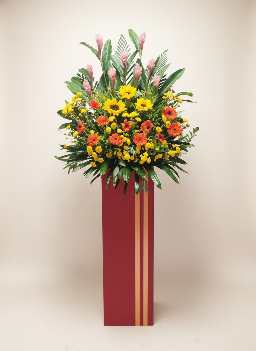 Sunshine Prosperity Grand Floral Stand