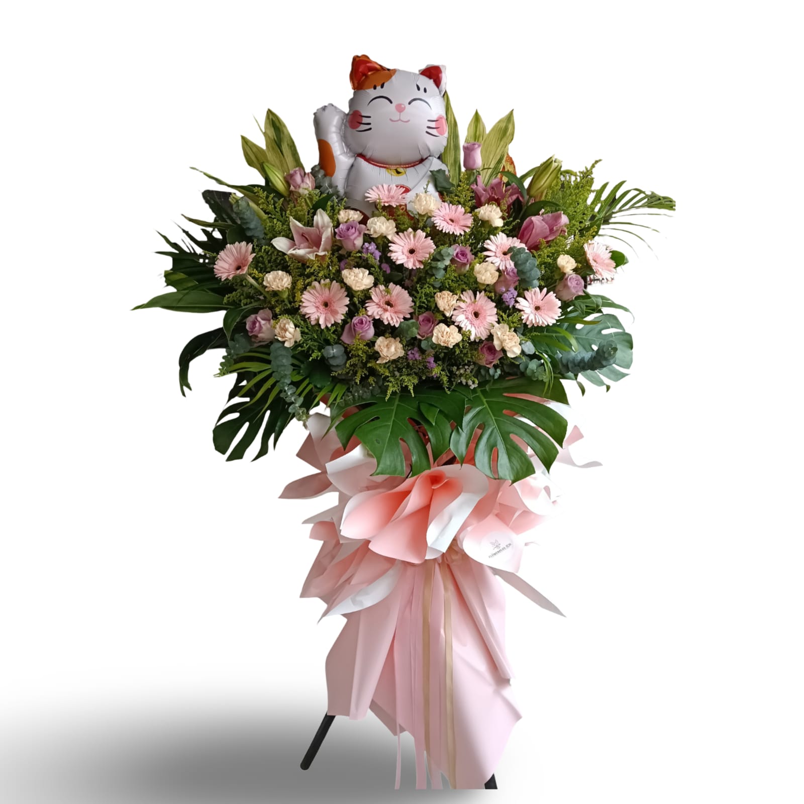 omakase Grand Opening Floral Stand