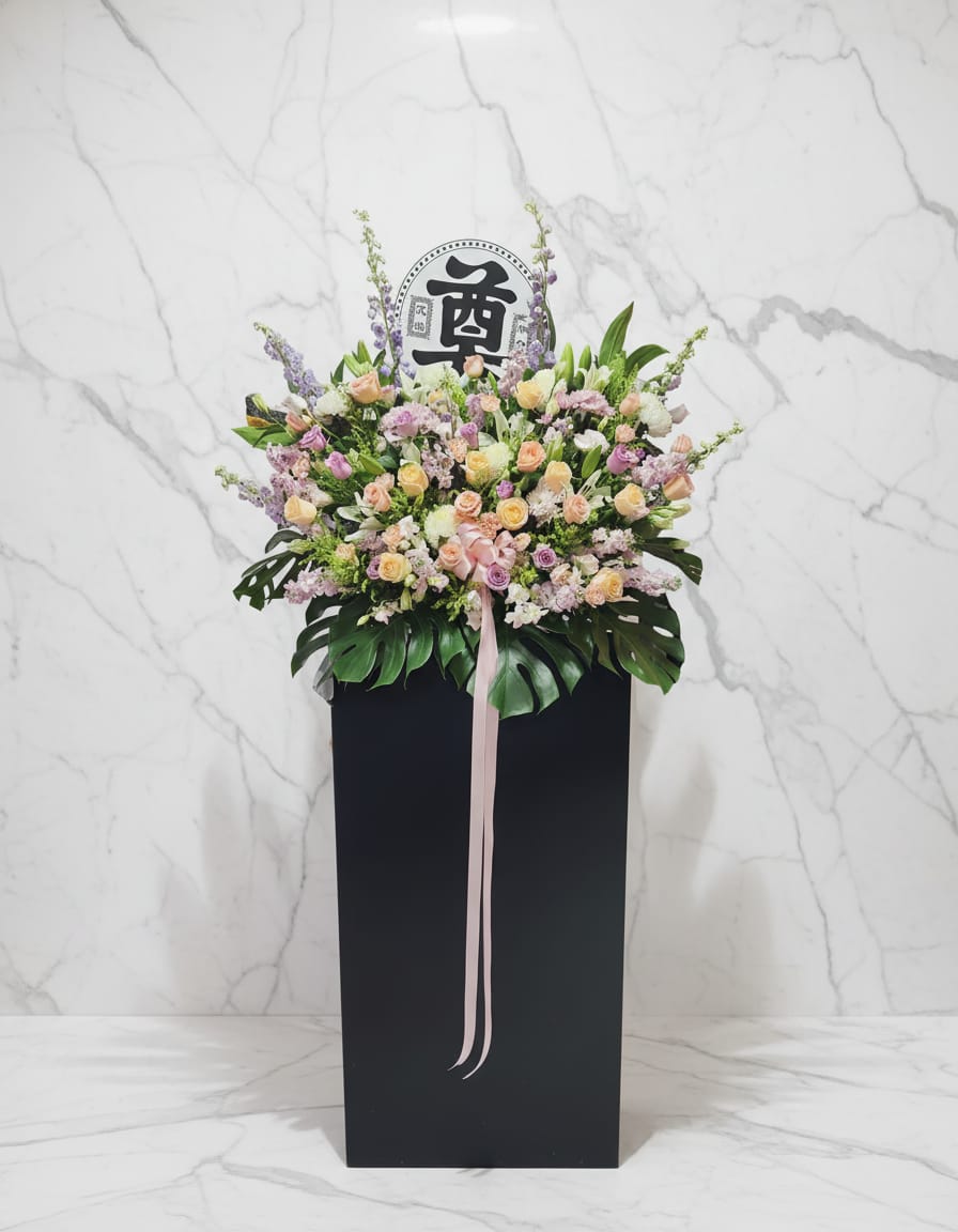 🕊️ Condolement Sympathy Flower Stand