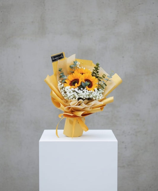 Bright sunflowers - Be My Valentine's