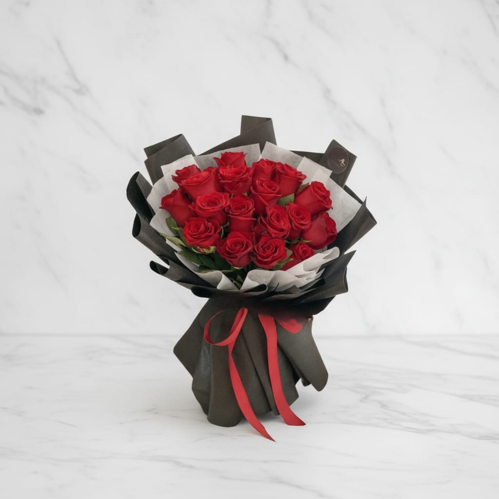 Destiny Red ( 12 / 24 / 50 / 99 Kenya Blooms ) - Be My Valentine's ( BIG BLOOMS )