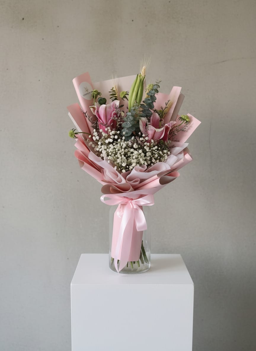 Romantic & Elegant Bouquet - ONLY SELF COLLECTION
